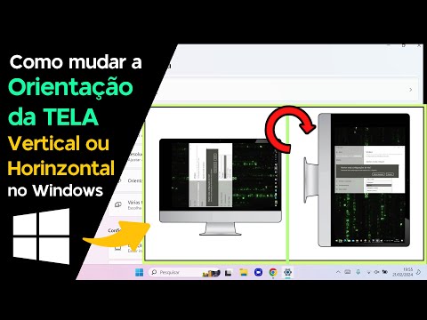 Como Girar a TELA no Windows (Vertical/Horinzontal)