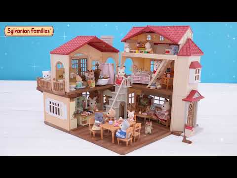 Red Roof Country Home Secret Attic Playroom | Sylvanian Families