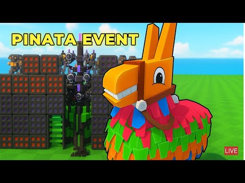 ROBLOX BUILD YOUR BASE - NEW PINATA EVENT