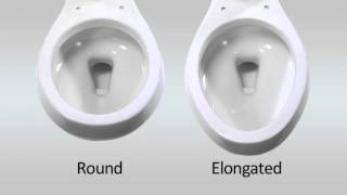 Choosing The Correct Size Toilet Seat, Elongated Vs Round Toilet Seat