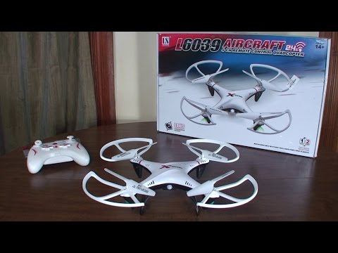 Lishi Toys - L6039 Aircraft - Review and Flight (Indoor & Outdoor) - UCe7miXM-dRJs9nqaJ_7-Qww