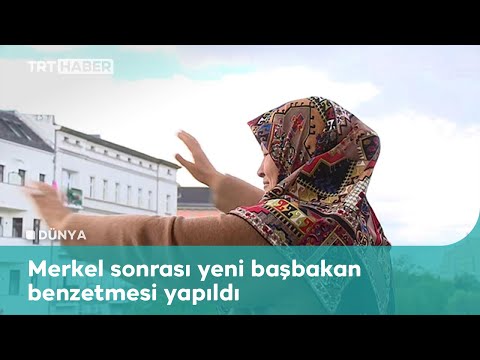 Almanya’da balkonundan kalabalığı selamlayan Ayşe teyze TRT Haber’e konuştu