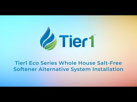 How to Install Tier 1 Salt Free Water Softener System