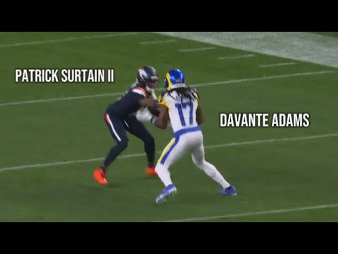 Davante <strong>Adams</strong> Vs Patrick Surtain II 🔥 Rams Vs Broncos 2026 highlights