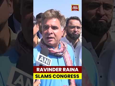 Ravinder Raina accuses Congress of aiding terrorists after Yasin Malik’s explosive affidavit claim