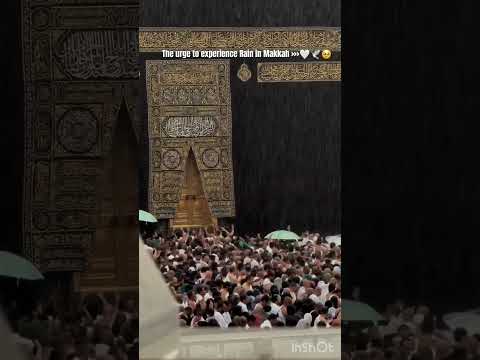 Arizyan #mahrukh000 #shortvideo#rain#dream #makkah