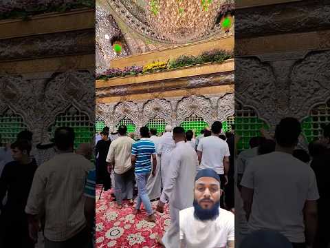 SubhanAllah! Imam Hasan aur Imam Hussain R.A ke Roze ka dil ko sukoon dene wala manzar ✨🥹🙌