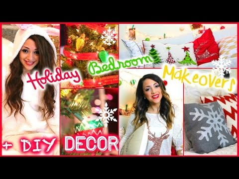 HOLIDAY ROOM MAKEOVERS! DIY Holiday Room Decorations + Ways to organize! Niki and Gabi - UCuVHOs0H5hvAHGr8O4yIBNQ