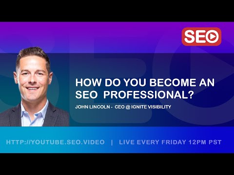 ? How To Become an SEO Expert: John Lincoln - CEO @IgniteVisibility Answers the Question!