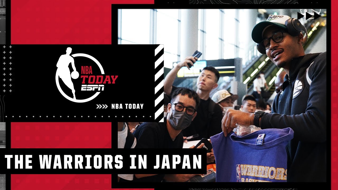 The Warriors have LANDED in Japan 👀 | NBA Today