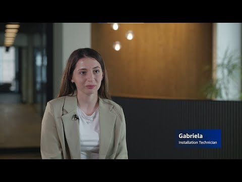 Meet Gabriela, Installation Technician | Amazon Web Services