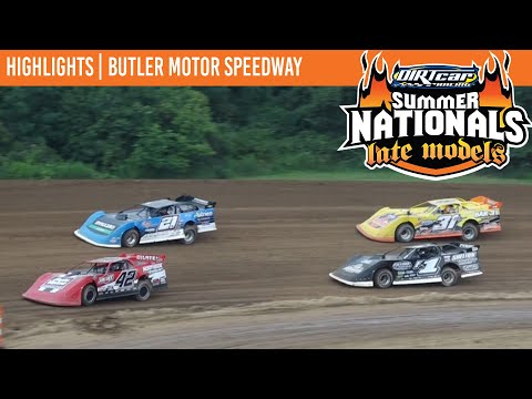 DIRTcar Summer Nationals Late Models at Butler Motor Speedway July 21, 2022 | HIGHLIGHTS - dirt track racing video image