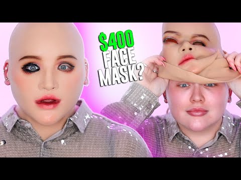 Trying a $400 Silicone FACE MASK"! I?m scared? | NikkieTutorials