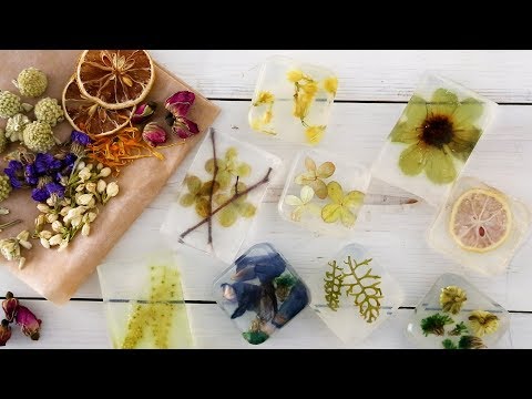 Pressed Flower Bar Soap - Martha Stewart