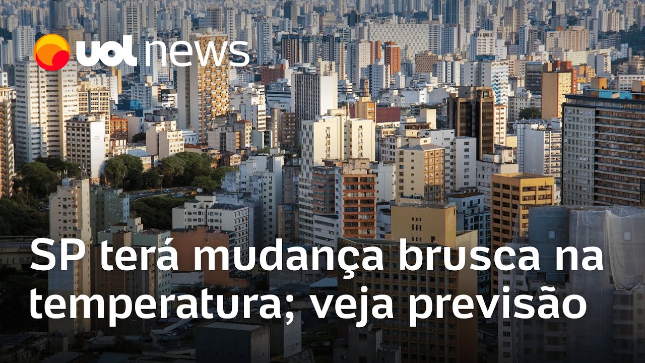 Calorão dá lugar ao frio em SP; mudança brusca de temperatura acontece neste fim de semana; veja