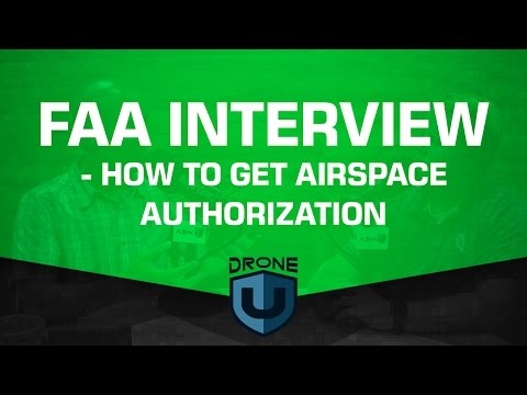 FAA INTERVIEW - How to get airspace authorization for your drone - UCgJ5K7wWoFlnYC3e8eIxYrA