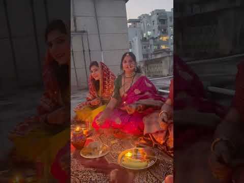 Beautiful ladies #karwachauth #love #shorts #trendingshorts