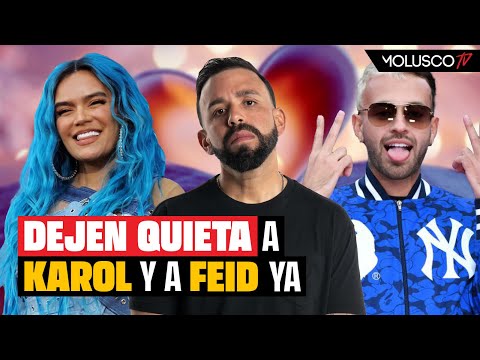 "Dejen a Karol G quieta ya" Molusco defiende su aparente relación con Feid