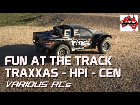 Fun at the Track: X-Maxx - HPI 5SC - CEN Matrix - Yeti Score - K-Rock - UCOfR0NE5V7IHhMABstt11kA