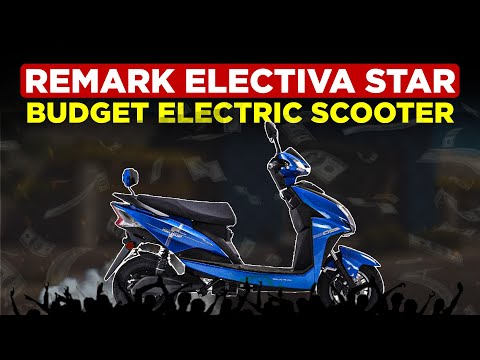 Remark Electiva Star Electric Scooter Showcase in India E-mobility show | Specification & Price