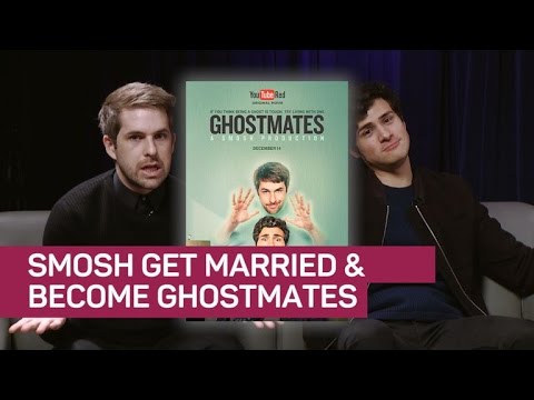 A Smosh wedding! We put 'Ghostmates' stars to the test - UCOmcA3f_RrH6b9NmcNa4tdg