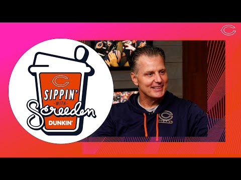 Sippin' with Screeden: Matt Eberflus talks slip and slide, pregame meals | Chicago Bears video clip