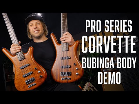 Unleashing the Mighty Bubinga Bass! Warwick ProSeries Corvette 4- & 5-String Demo | w. Kade Turner