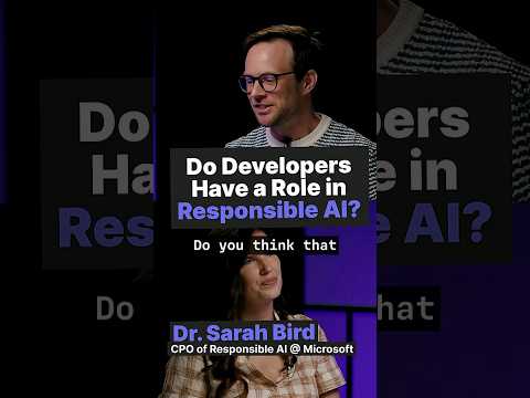 Individual developers play a crucial role in responsible AI