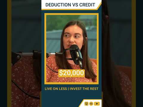 DIY Money | Tax Deduction vs Tax Credit