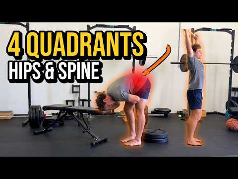 4 Quadrants Of The Hips To Spine | How To Train Them