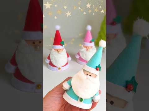 DIY Felt Santa/サンタさんの作り方#shorts#christmascrafts#クリスマス飾り#santaclaus