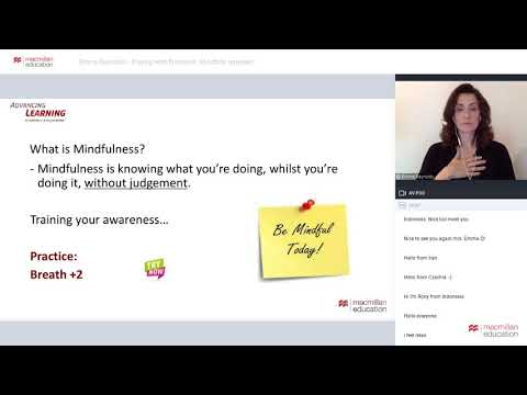 Playing with Emotions, Mindfully [Advancing Learning Webinar]