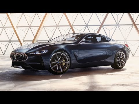 BMW unveils Concept 8 Series coupe designed as a "driver's car"