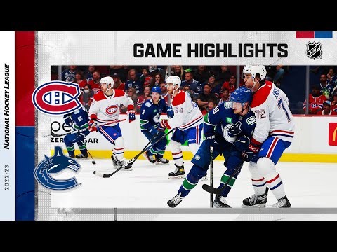 Canadiens @ Canucks 12/5 | NHL Highlights 2022