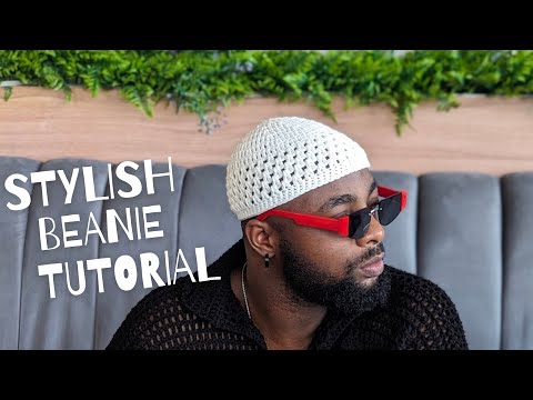 Stylish Crochet Beanie for Men|| Easy DIY Tutorial || 30 minutes craft|| Crochet Gift Idea