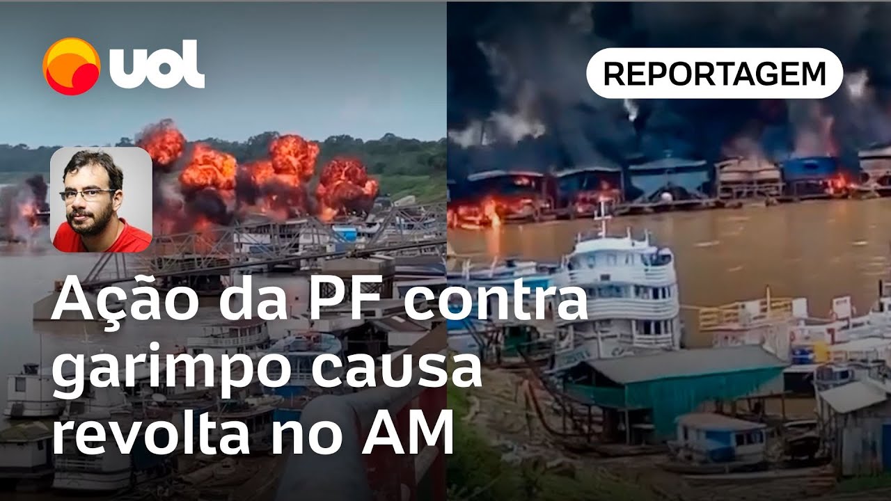 Bombas, destruição e pânico: ação da PF contra garimpo causa revolta no Amazonas | Carlos Madeiro