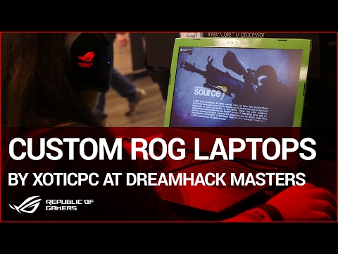 Custom ROG Gaming Laptops by Xotic PC hands on at Dreamhack Masters - UChSWQIeSsJkacsJyYjPNTFw