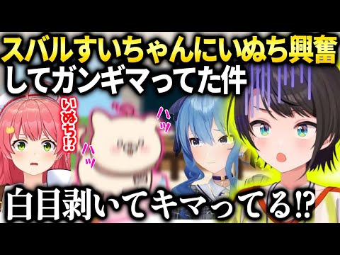 スバルのダンスにみこちのいぬちが興奮してキマッてしまった話【大空スバル/ホロライブ】
