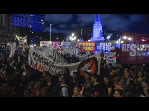 Αργεντινή: Διαδηλώσεις κατά του προέδρου Μιλέι για τις αυξήσεις στα εισιτήρια