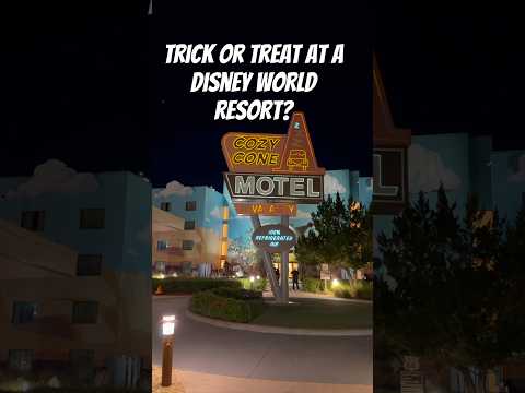 Did you know you can #trickortreat at your #disneyworld resort on #halloween ?
