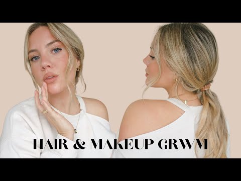 Chill Hair & Makeup Get Ready With Me | Elanna Pecherle 2021