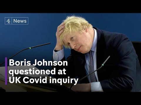 Covid inquiry: Boris Johnson apologises while booed by bereaved relatives