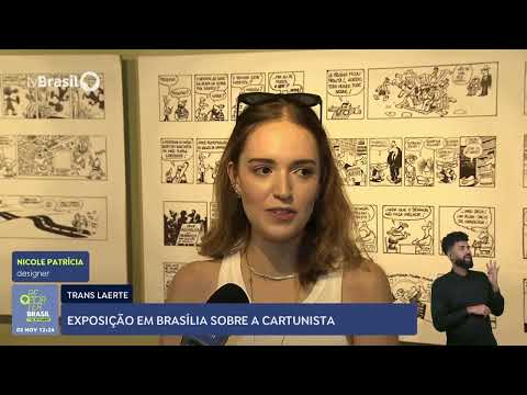 Exposição em Brasília mostra mais de 50 anos de produção do cartunista Laerte Marcos Denir Coutinho