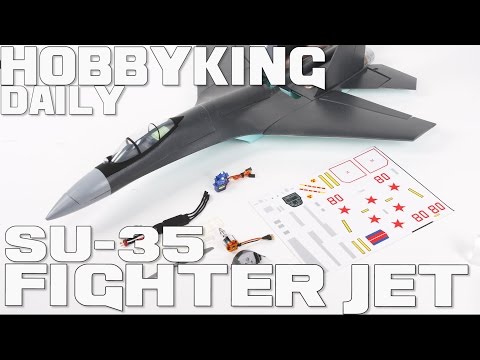 SU-35 Fighter Jet 735mm EPO - HobbyKing Daily - UCkNMDHVq-_6aJEh2uRBbRmw