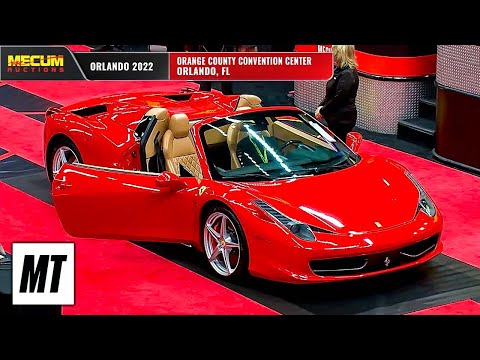 Ferrari 458! Lamborghini! '61 Corvette! Best Cars from Mecum Orlando 2022 | MotorTrend