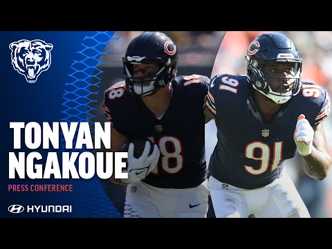 Tonyan, Ngakoue look ahead to Commanders | Chicago Bears video clip