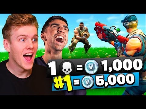 1 KILL = 1000 *FREE* VBUCKS In Fortnite Battle Royale w/ Vikkstar123 - UCh7EqOZt7EvO2osuKbIlpGg