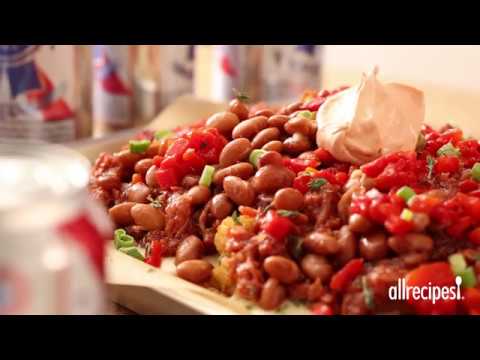 Game Day Recipes - How to Make Loaded Pulled Pork Totchos - UC4tAgeVdaNB5vD_mBoxg50w