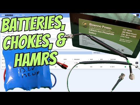 Portable Batteries, Chokes, & HAMRS