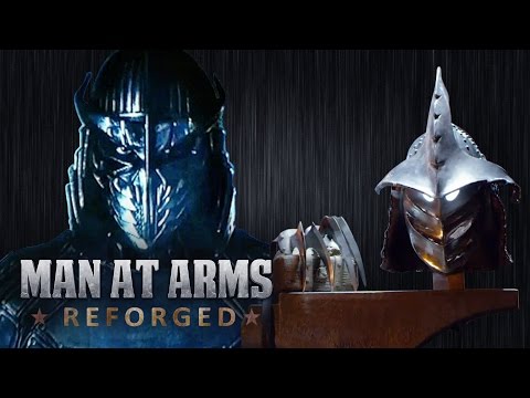 Shredder's Helmet and Arms Blades (TMNT) - MAN AT ARMS: REFORGED - UCNKcMBYP_-18FLgk4BYGtfw